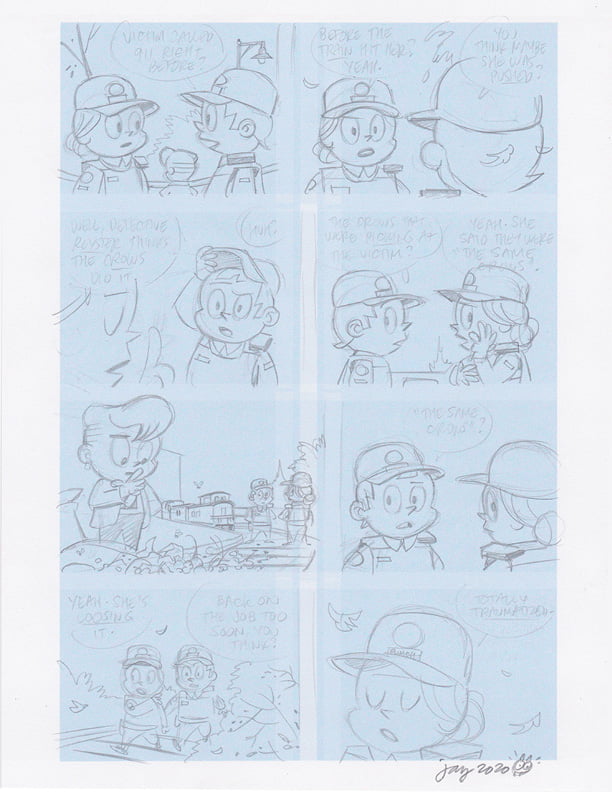 Dwellings Vol. 1. Pencils Page 21