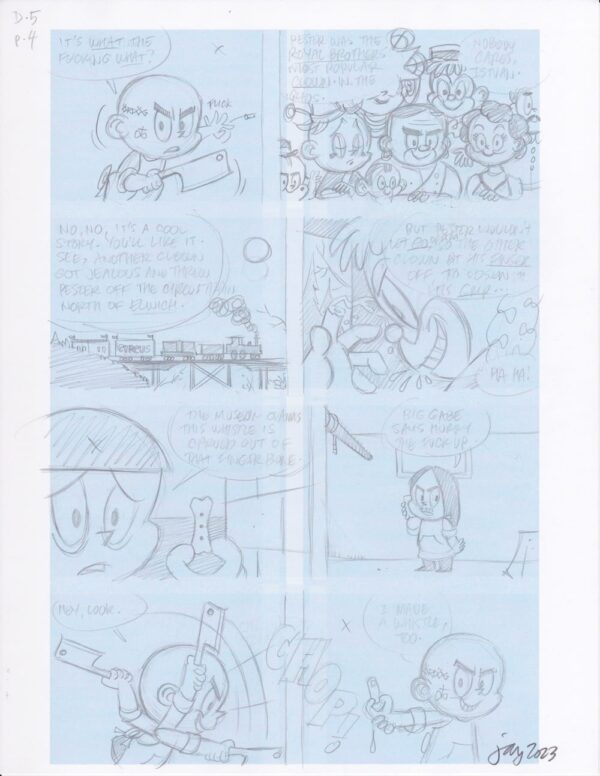 Dwellings Vol. 5 Pencils Page 04