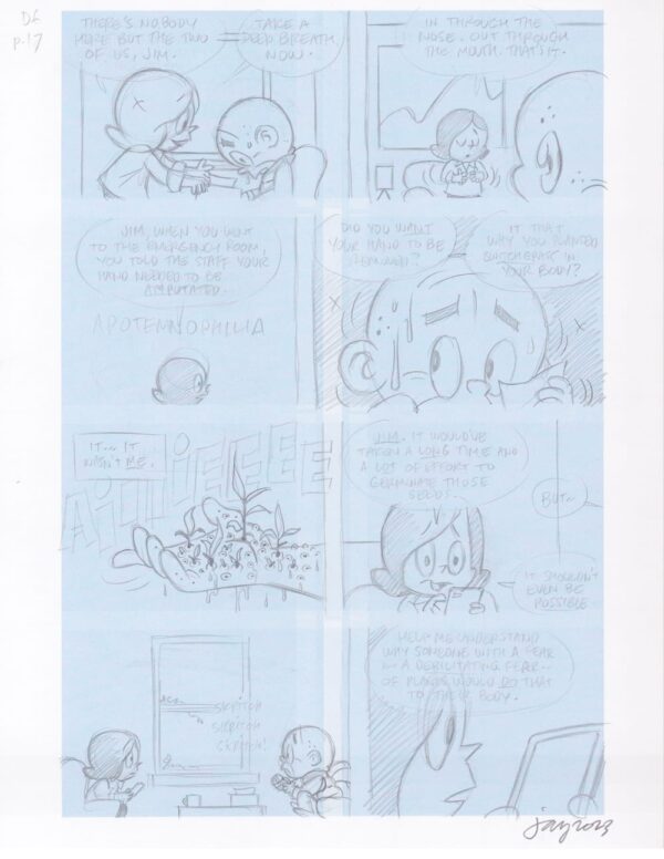 Dwellings Vol. 6 Pencils Page 17