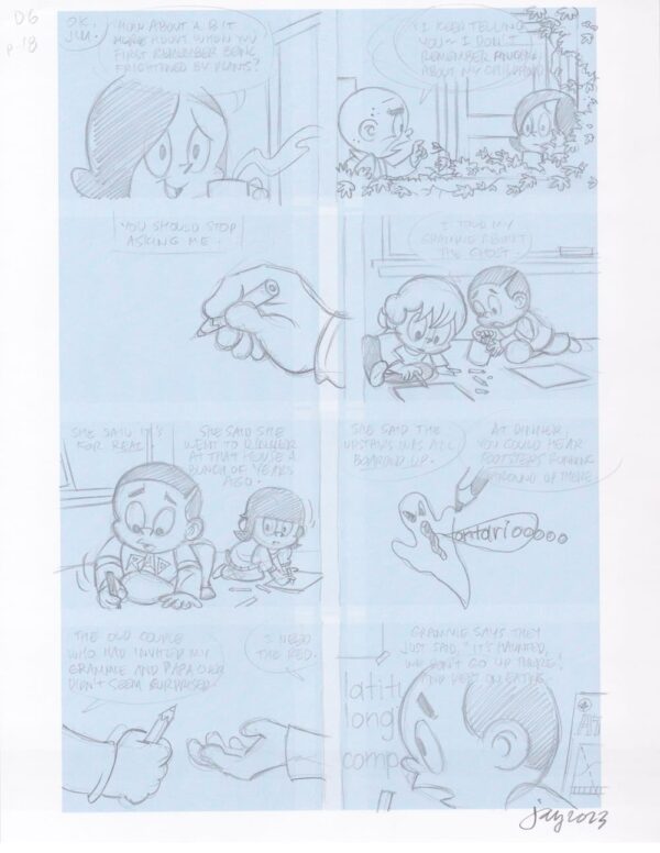 Dwellings Vol. 6 Pencils Page 18